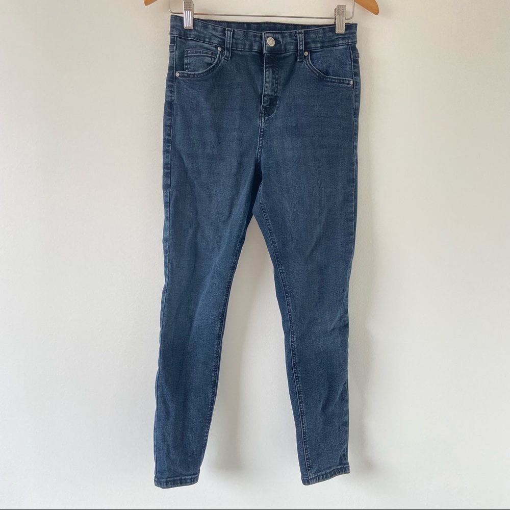 Womens Topshop Jaime skinny jeans dark Wash size 30